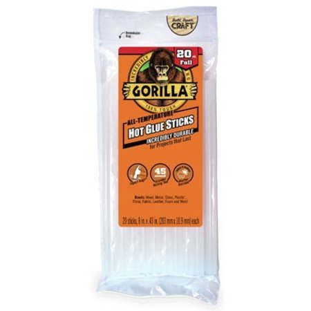 GORILLA GLUE Gorilla Glue Stick, 8 in, Pack of 20 3032002